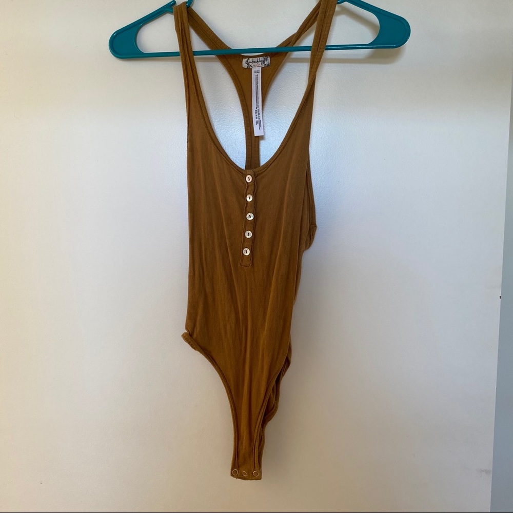 Free People Hooked On You Bodysuit